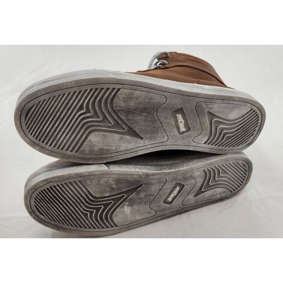 Iron Jias Retro Leather Motorcycle Boots XZ006 Brown Mens EU 42 US 8.5 - Picture 5 of 11